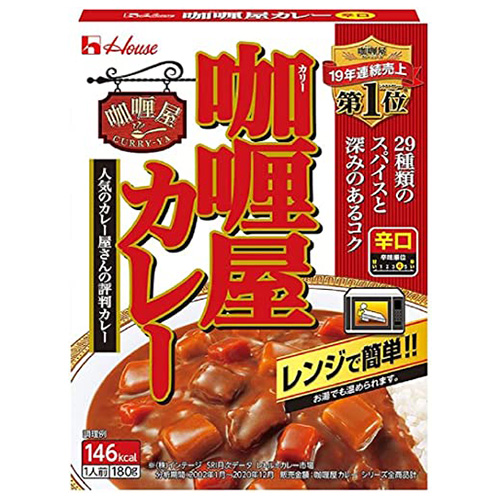 ﾊｳｽ-14 ｶﾘｰ屋ｶﾚｰ 辛口 60入
